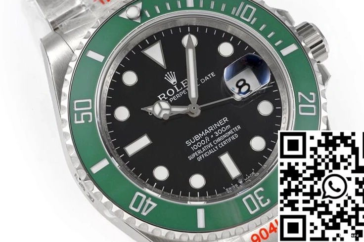 M126610LV-0002 41MM Factory ROF Rolex Black Submariner Date Dial 0825